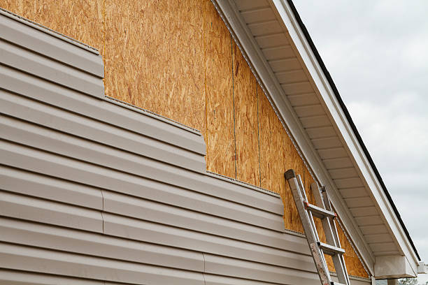 Professional Siding Replacement technician working in Brooksville, FL